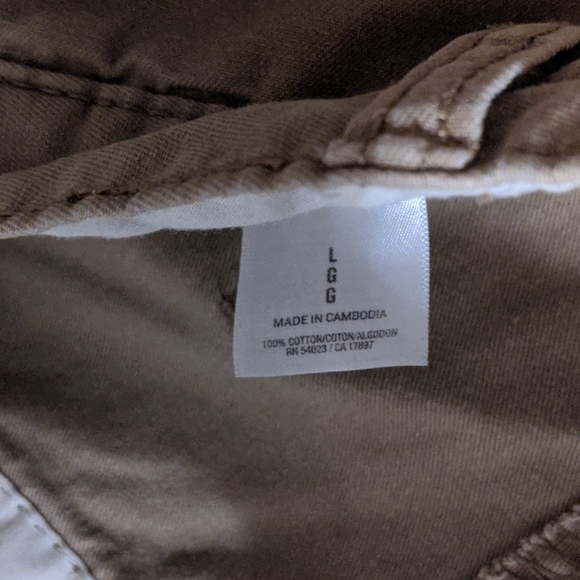 Cargo shorts (tan) - Picture 3 of 7